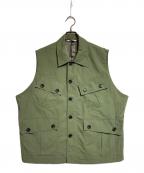 VICTIMヴィクティム）の古着「MILITARY VEST」｜グリーン
