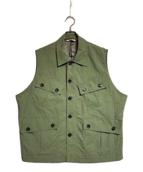 VICTIM（ヴィクティム）VICTIM (ヴィクティム) MILITARY VEST グリーン サイズ:Mの古着・服飾アイテム