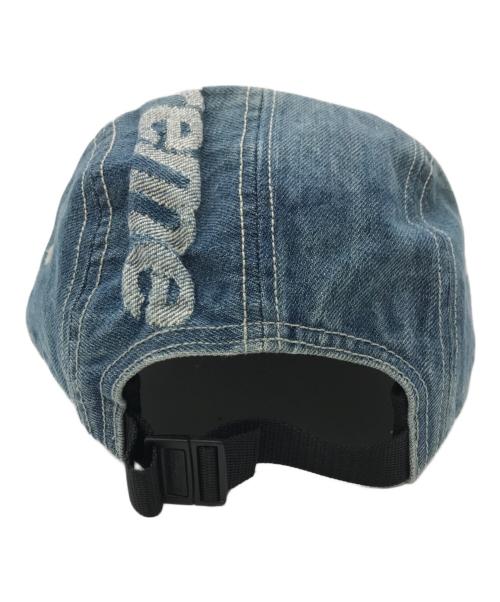 SUPREME（シュプリーム）Supreme (シュプリーム) Top Logo Denim Camp Cap インディゴの古着・服飾アイテム