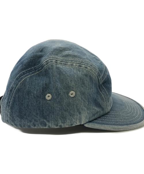 SUPREME（シュプリーム）Supreme (シュプリーム) Top Logo Denim Camp Cap インディゴの古着・服飾アイテム