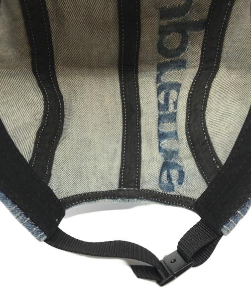 SUPREME（シュプリーム）Supreme (シュプリーム) Top Logo Denim Camp Cap インディゴの古着・服飾アイテム