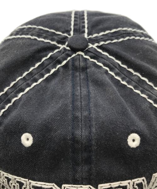 SUPREME（シュプリーム）Supreme (シュプリーム) Big Stitch 6-Panel cap ネイビーの古着・服飾アイテム