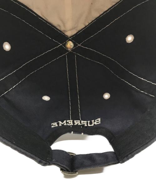 SUPREME（シュプリーム）Supreme (シュプリーム) Big Stitch 6-Panel cap ネイビーの古着・服飾アイテム