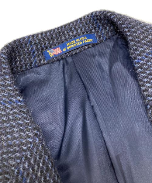 POLO RALPH LAUREN（ポロ・ラルフローレン）POLO RALPH LAUREN (ポロ・ラルフローレン) ツイードジャケット ネイビー サイズ:36の古着・服飾アイテム