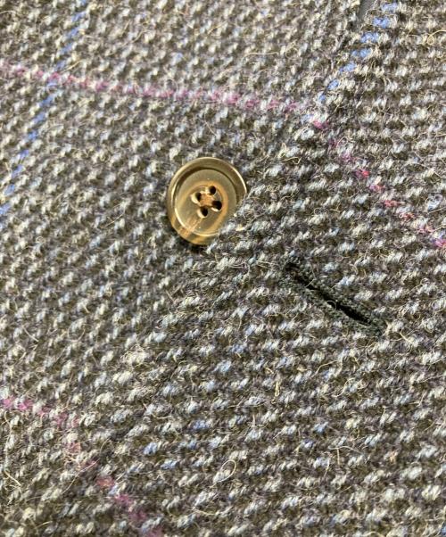 POLO RALPH LAUREN（ポロ・ラルフローレン）POLO RALPH LAUREN (ポロ・ラルフローレン) ツイードジャケット ネイビー サイズ:36の古着・服飾アイテム