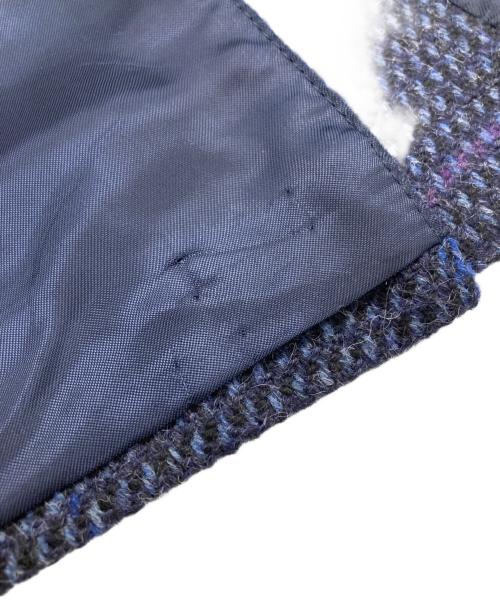 POLO RALPH LAUREN（ポロ・ラルフローレン）POLO RALPH LAUREN (ポロ・ラルフローレン) ツイードジャケット ネイビー サイズ:36の古着・服飾アイテム