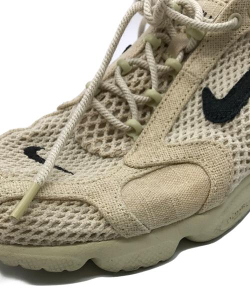 NIKE（ナイキ）NIKE (ナイキ) stussy (ステューシー) Air Zoom Spiridon CG 2 アイボリー サイズ:27.5cmの古着・服飾アイテム