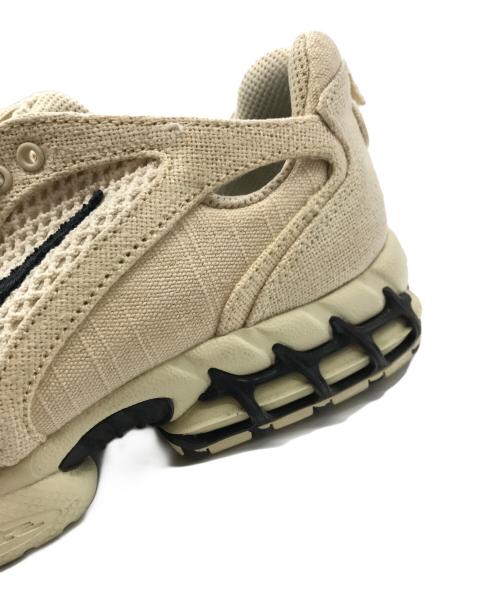 NIKE（ナイキ）NIKE (ナイキ) stussy (ステューシー) Air Zoom Spiridon CG 2 アイボリー サイズ:27.5cmの古着・服飾アイテム