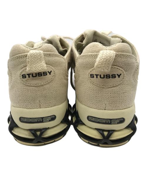 NIKE（ナイキ）NIKE (ナイキ) stussy (ステューシー) Air Zoom Spiridon CG 2 アイボリー サイズ:27.5cmの古着・服飾アイテム