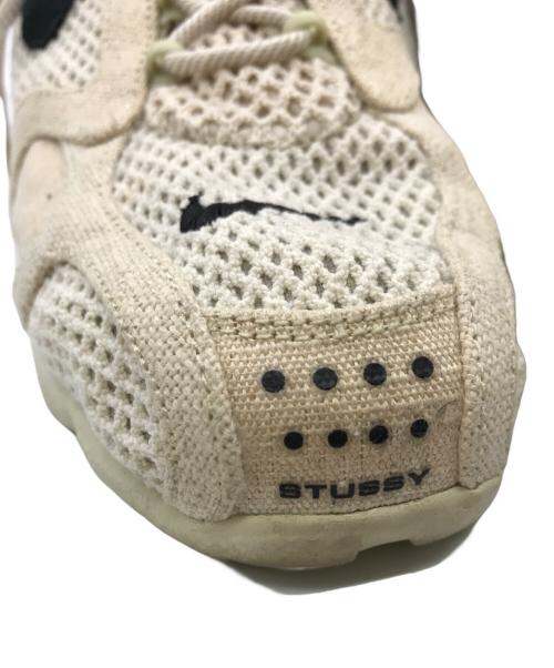 NIKE（ナイキ）NIKE (ナイキ) stussy (ステューシー) Air Zoom Spiridon CG 2 アイボリー サイズ:27.5cmの古着・服飾アイテム
