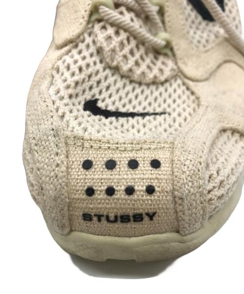 NIKE（ナイキ）NIKE (ナイキ) stussy (ステューシー) Air Zoom Spiridon CG 2 アイボリー サイズ:27.5cmの古着・服飾アイテム