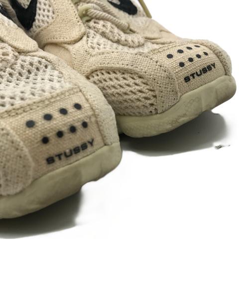 NIKE（ナイキ）NIKE (ナイキ) stussy (ステューシー) Air Zoom Spiridon CG 2 アイボリー サイズ:27.5cmの古着・服飾アイテム