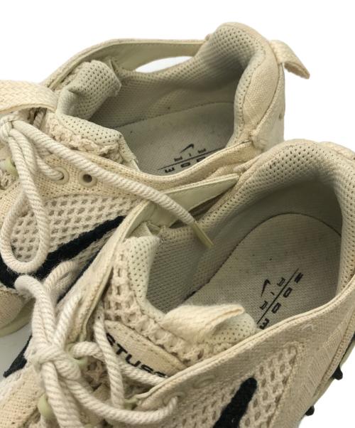 NIKE（ナイキ）NIKE (ナイキ) stussy (ステューシー) Air Zoom Spiridon CG 2 アイボリー サイズ:27.5cmの古着・服飾アイテム