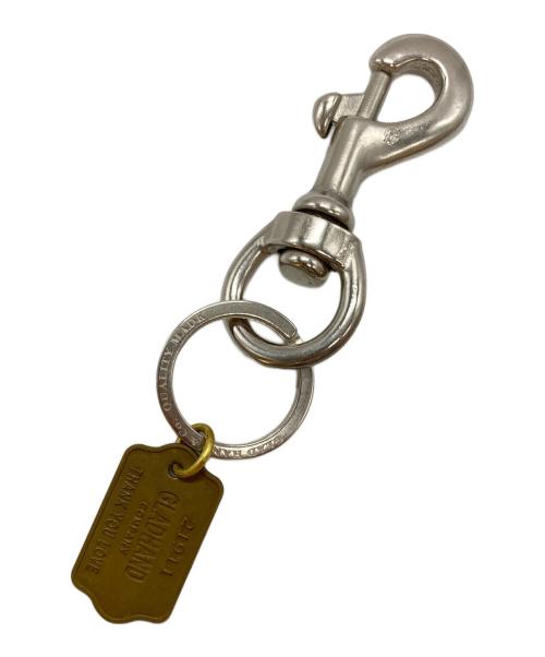 GLAD HAND（グラッドハンド）GLAD HAND (グラッドハンド) SWIVEL SNAP KEY HOLDER シルバーの古着・服飾アイテム