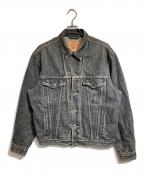LEVI'Sリーバイス）の古着「先染めブラックデニムジャケット」｜ブラック