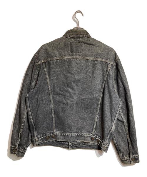 LEVI'S（リーバイス）LEVI'S (リーバイス) 先染めブラックデニムジャケット ブラック サイズ:Ｌの古着・服飾アイテム