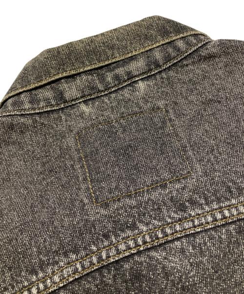 LEVI'S（リーバイス）LEVI'S (リーバイス) 先染めブラックデニムジャケット ブラック サイズ:Ｌの古着・服飾アイテム