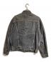 LEVI'S (リーバイス) 先染めブラックデニムジャケット ブラック サイズ:Ｌ：30000円