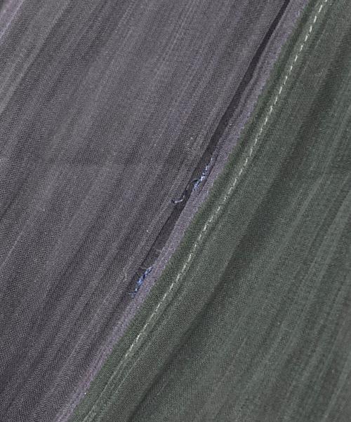 ISSEY MIYAKE WHITE LABEL（イッセイミヤケホワイトレーベル）ISSEY MIYAKE WHITE LABEL (イッセイミヤケホワイトレーベル) オーガンジープリーツスカート ブラック サイズ:2の古着・服飾アイテム