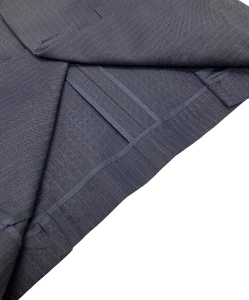 COMME des GARCONS HOMME DEUX（コムデギャルソン オム ドゥ）COMME des GARCONS HOMME DEUX (コムデギャルソン オム ドゥ) ウールブレンドエステルテーラードジャケット ネイビー サイズ:ＸＳの古着・服飾アイテム