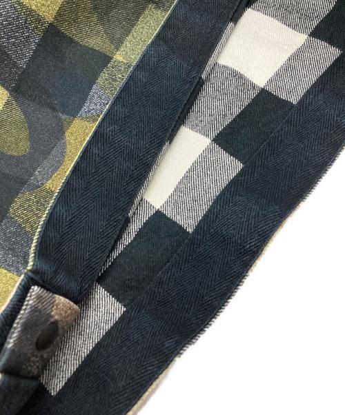 sacai（サカイ）sacai (サカイ) Plaid Pullover グリーン サイズ:3の古着・服飾アイテム