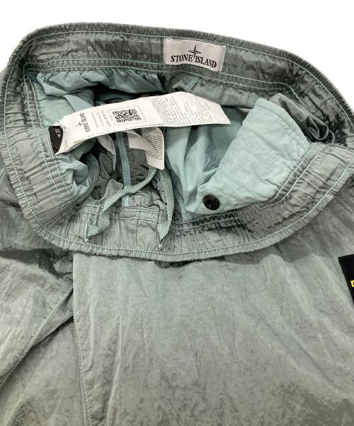 STONE ISLAND（ストーンアイランド）STONE ISLAND (ストーンアイランド) NYLON METAL IN ECONYLON PANTS ブルー サイズ:W32の古着・服飾アイテム