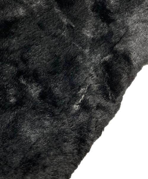 tricot COMME des GARCONS（トリココムデギャルソン）tricot COMME des GARCONS (トリココムデギャルソン) フェイクファーファーショートジャケット ブラック サイズ:Mの古着・服飾アイテム