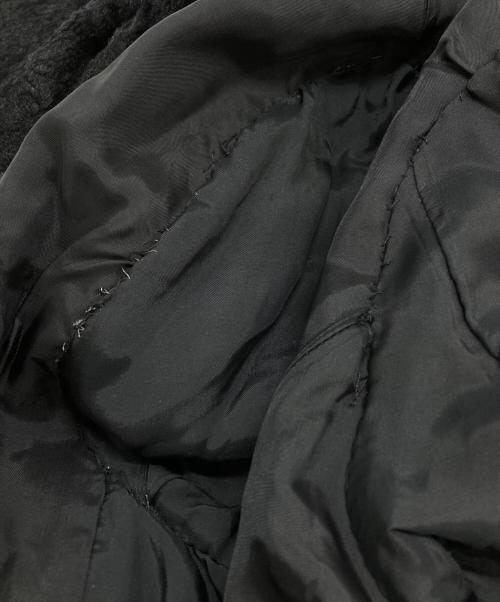 tricot COMME des GARCONS（トリココムデギャルソン）tricot COMME des GARCONS (トリココムデギャルソン) フェイクファーファーショートジャケット ブラック サイズ:Mの古着・服飾アイテム