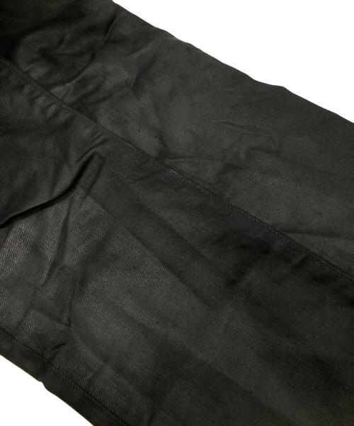 Saint Laurent Paris（サンローランパリ）Saint Laurent Paris (サンローランパリ) コーティングデニムパンツ ブラック サイズ:29の古着・服飾アイテム