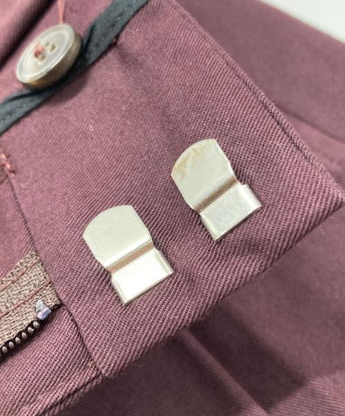 DRIES VAN NOTEN（ドリスヴァンノッテン）DRIES VAN NOTEN (ドリスヴァンノッテン) チノバギースラックス ワインレッド サイズ:44の古着・服飾アイテム