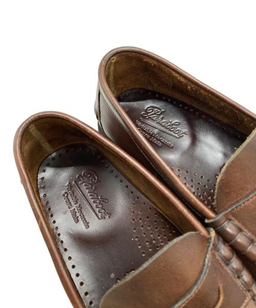 PARABOOT（パラブーツ）PARABOOT (パラブーツ) レイドローファー ブラウン サイズ:6の古着・服飾アイテム