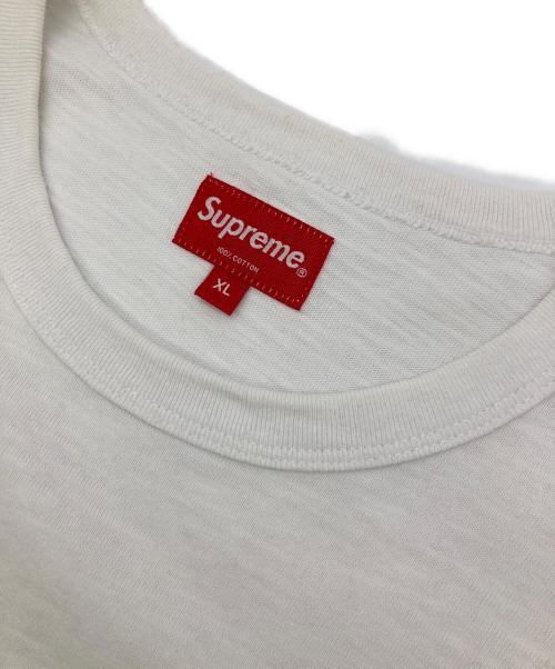 SUPREME（シュプリーム）Supreme (シュプリーム) Blurred Arc S/S Top ホワイト サイズ:XLの古着・服飾アイテム