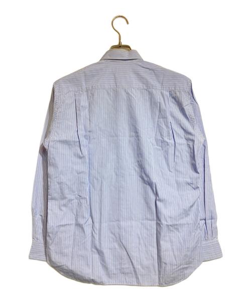 COMME des GARCONS SHIRT（コムデギャルソンシャツ）COMME des GARCONS SHIRT (コムデギャルソンシャツ) ストライプシャツ ブルー サイズ:Sの古着・服飾アイテム