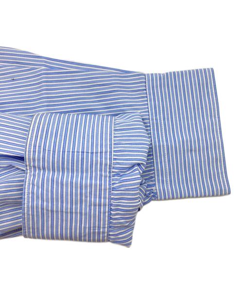 COMME des GARCONS SHIRT（コムデギャルソンシャツ）COMME des GARCONS SHIRT (コムデギャルソンシャツ) ストライプシャツ ブルー サイズ:Sの古着・服飾アイテム