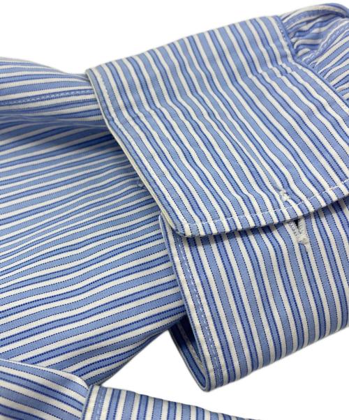 COMME des GARCONS SHIRT（コムデギャルソンシャツ）COMME des GARCONS SHIRT (コムデギャルソンシャツ) ストライプシャツ ブルー サイズ:Sの古着・服飾アイテム