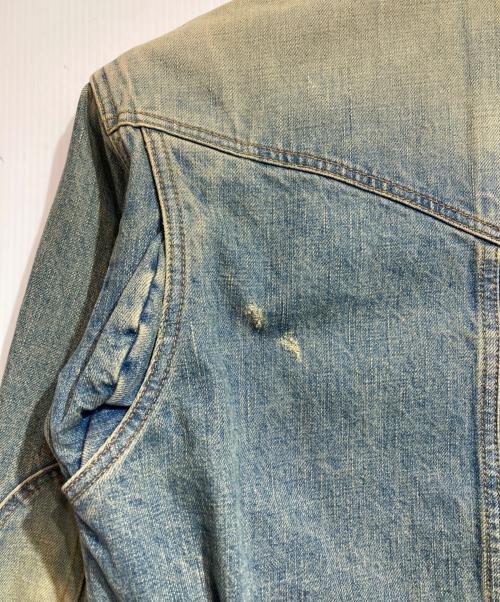 SUGARHILL（シュガーヒル）SUGARHILL (シュガーヒル) ZIP-UP DENIM DAMAGED JACKET インディゴ サイズ:1の古着・服飾アイテム