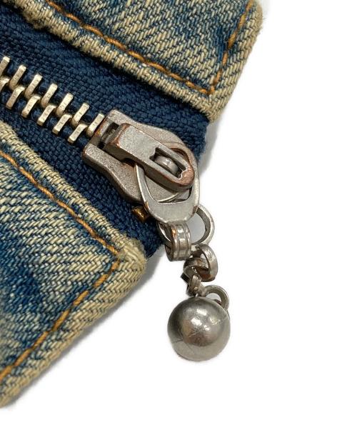 SUGARHILL（シュガーヒル）SUGARHILL (シュガーヒル) ZIP-UP DENIM DAMAGED JACKET インディゴ サイズ:1の古着・服飾アイテム