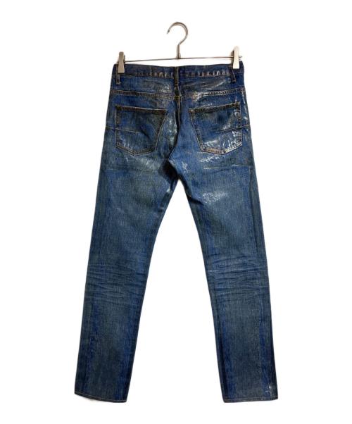 DIOR HOMME（ディオール オム）DIOR HOMME (ディオール オム) ラスターコーティングデニムパンツ インディゴ サイズ:27の古着・服飾アイテム