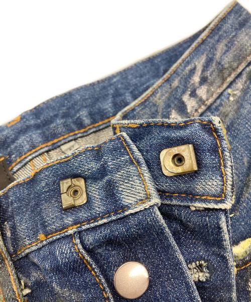 DIOR HOMME（ディオール オム）DIOR HOMME (ディオール オム) ラスターコーティングデニムパンツ インディゴ サイズ:27の古着・服飾アイテム