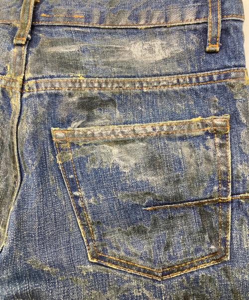 DIOR HOMME（ディオール オム）DIOR HOMME (ディオール オム) ラスターコーティングデニムパンツ インディゴ サイズ:27の古着・服飾アイテム