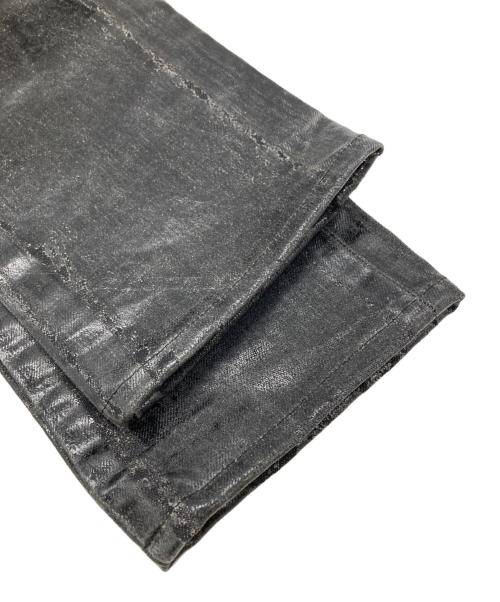 DIOR HOMME（ディオール オム）DIOR HOMME (ディオール オム) ラスターコーティングデニムパンツ ブラック サイズ:28の古着・服飾アイテム