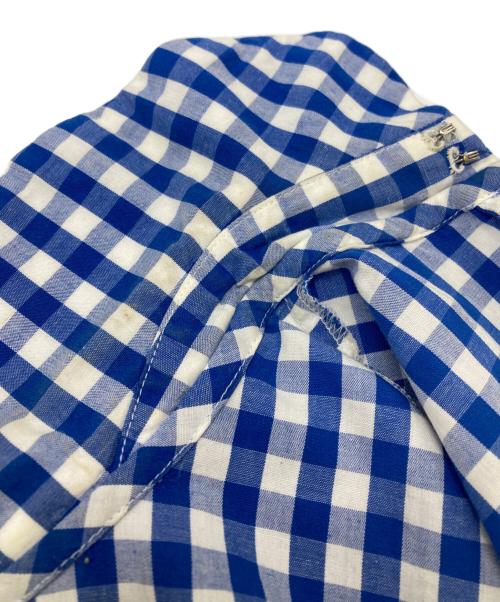 COMME des GARCONS SHIRT（コムデギャルソンシャツ）COMME des GARCONS SHIRT (コムデギャルソンシャツ) ギンガムチェックワンピース ブルー サイズ:Sの古着・服飾アイテム
