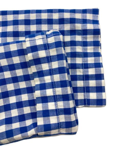 COMME des GARCONS SHIRT（コムデギャルソンシャツ）COMME des GARCONS SHIRT (コムデギャルソンシャツ) ギンガムチェックワンピース ブルー サイズ:Sの古着・服飾アイテム