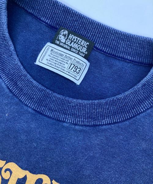 Hysteric Glamour（ヒステリックグラマー）Hysteric Glamour (ヒステリックグラマー) LEAF プリント プルオーバー ネイビー サイズ: Freeの古着・服飾アイテム