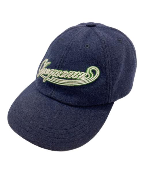 jacquemus（ジャックムス）jacquemus (ジャックムス) Denim Logo Baseball CAP ネイビー サイズ:58の古着・服飾アイテム