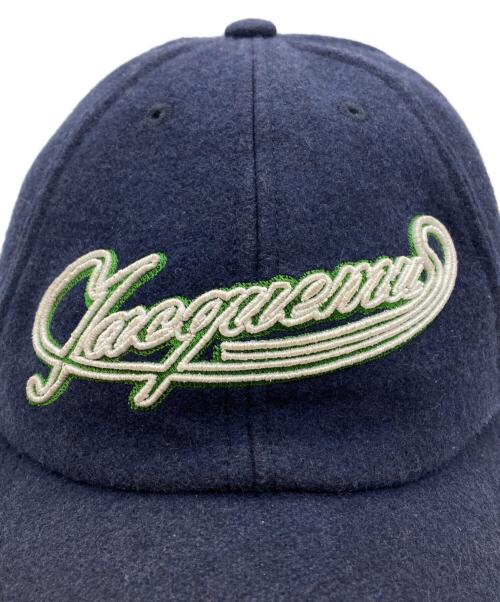jacquemus（ジャックムス）jacquemus (ジャックムス) Denim Logo Baseball CAP ネイビー サイズ:58の古着・服飾アイテム
