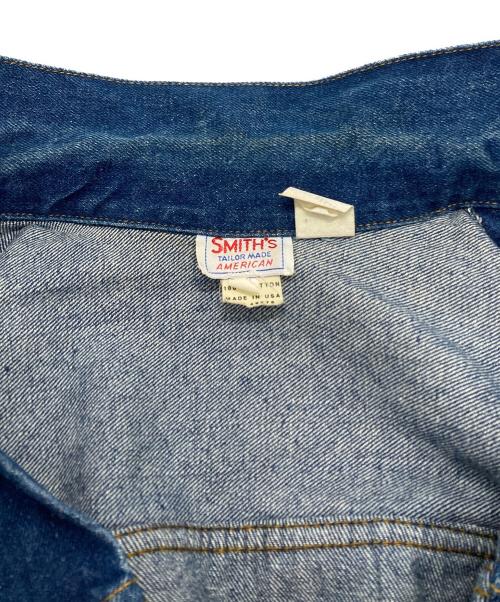 SMITH'S（スミス）SMITH'S (スミス) 2ndタイプデニムトラッカージャケット インディゴ サイズ:Ｌの古着・服飾アイテム