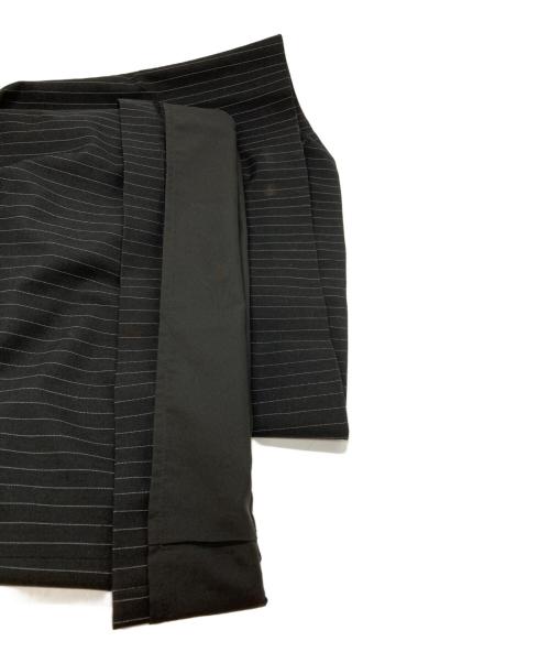 MAISON SPECIAL（メゾンスペシャル）MAISON SPECIAL (メゾンスペシャル) フラワーモチーフオールインワン ブラック サイズ:38の古着・服飾アイテム