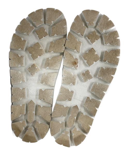 PRADA（プラダ）PRADA (プラダ) スライドサンダル/Slide sandals ホワイト サイズ:5の古着・服飾アイテム