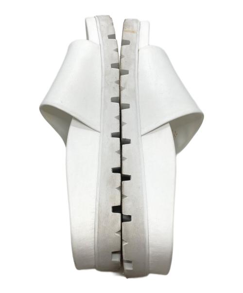 PRADA（プラダ）PRADA (プラダ) スライドサンダル/Slide sandals ホワイト サイズ:5の古着・服飾アイテム